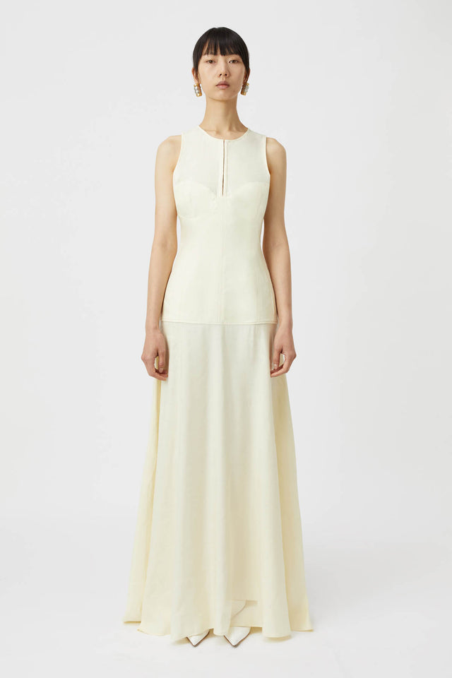 CAMILLA AND MARC FORTUNA DRESS - LEMON Maple Boutique CAMILLA AND MARC FORTUNA DRESS - LEMON Maple Boutique