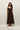 FAITHFULL THE BRAND MARCELLA MIDI DRESS - ESPRESSO - Maple Boutique