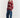 VIKTORIA & WOODS RIVAL POLO KNIT - SCARLET STRIPE - Maple Boutique
