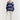 VIKTORIA & WOODS RIVAL POLO KNIT - FADED INK STRIPE - Maple Boutique