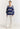 VIKTORIA & WOODS RIVAL POLO KNIT - FADED INK STRIPE - Maple Boutique