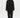 CAMILLA AND MARC SORRELL DENIM FLEECE PULLOVER TOP - BLACK
